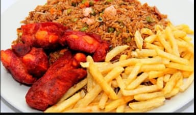 El Arroz Chino con Costilla 4 Personas