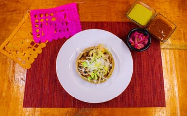 Sope de Carne Asada de Res