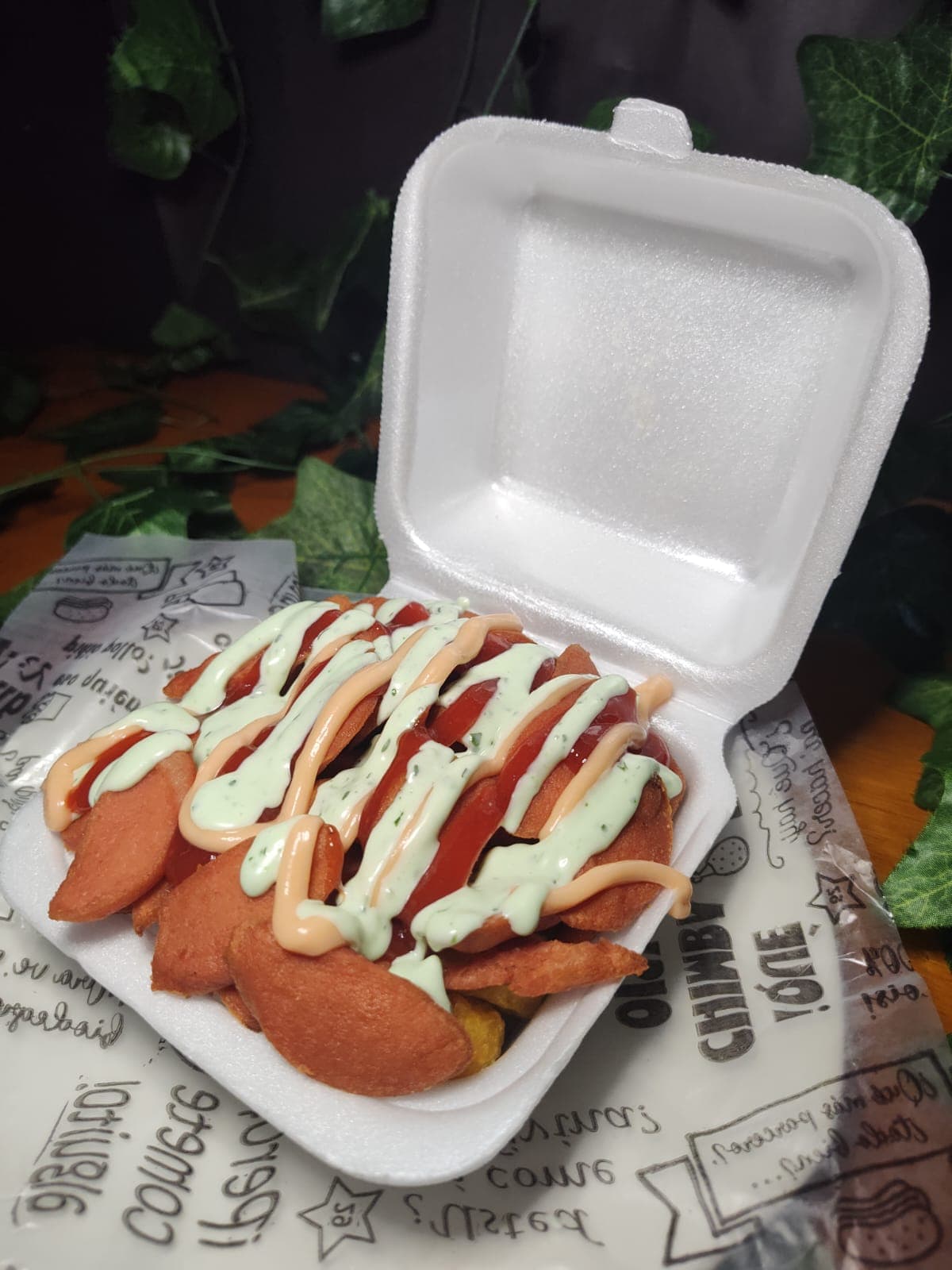 2 Salchipapas Junior Personal.