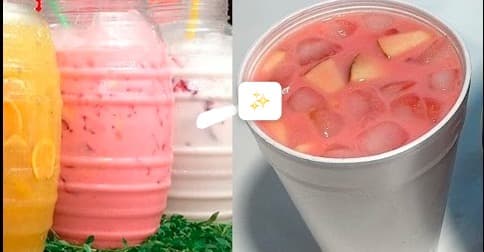 Agua Fresca de Fruta