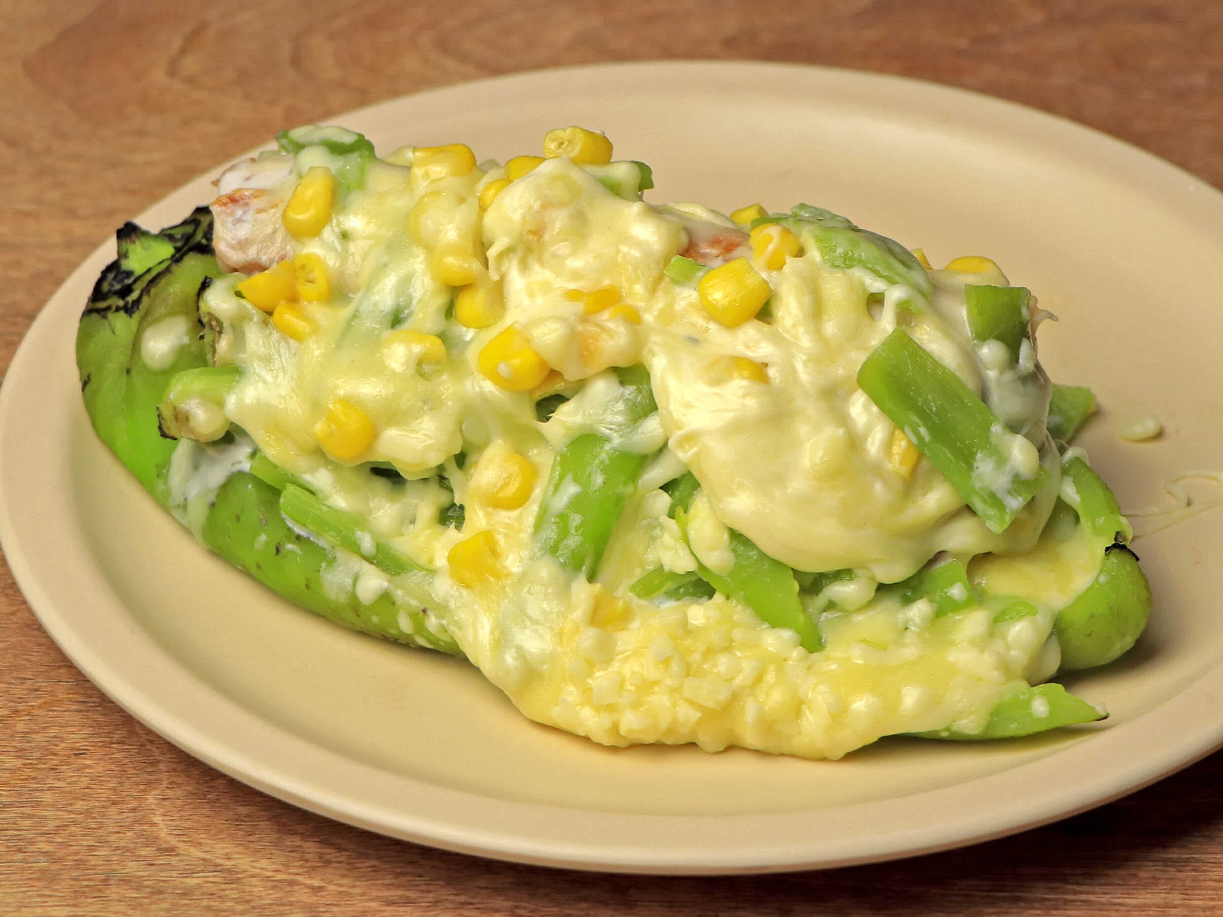Chiles Rellenos de Tamal de Elote