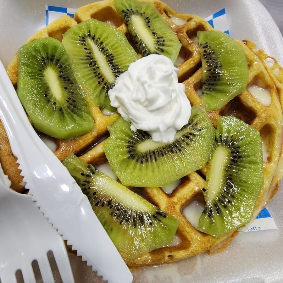 Waffle con 2 Ingredientes