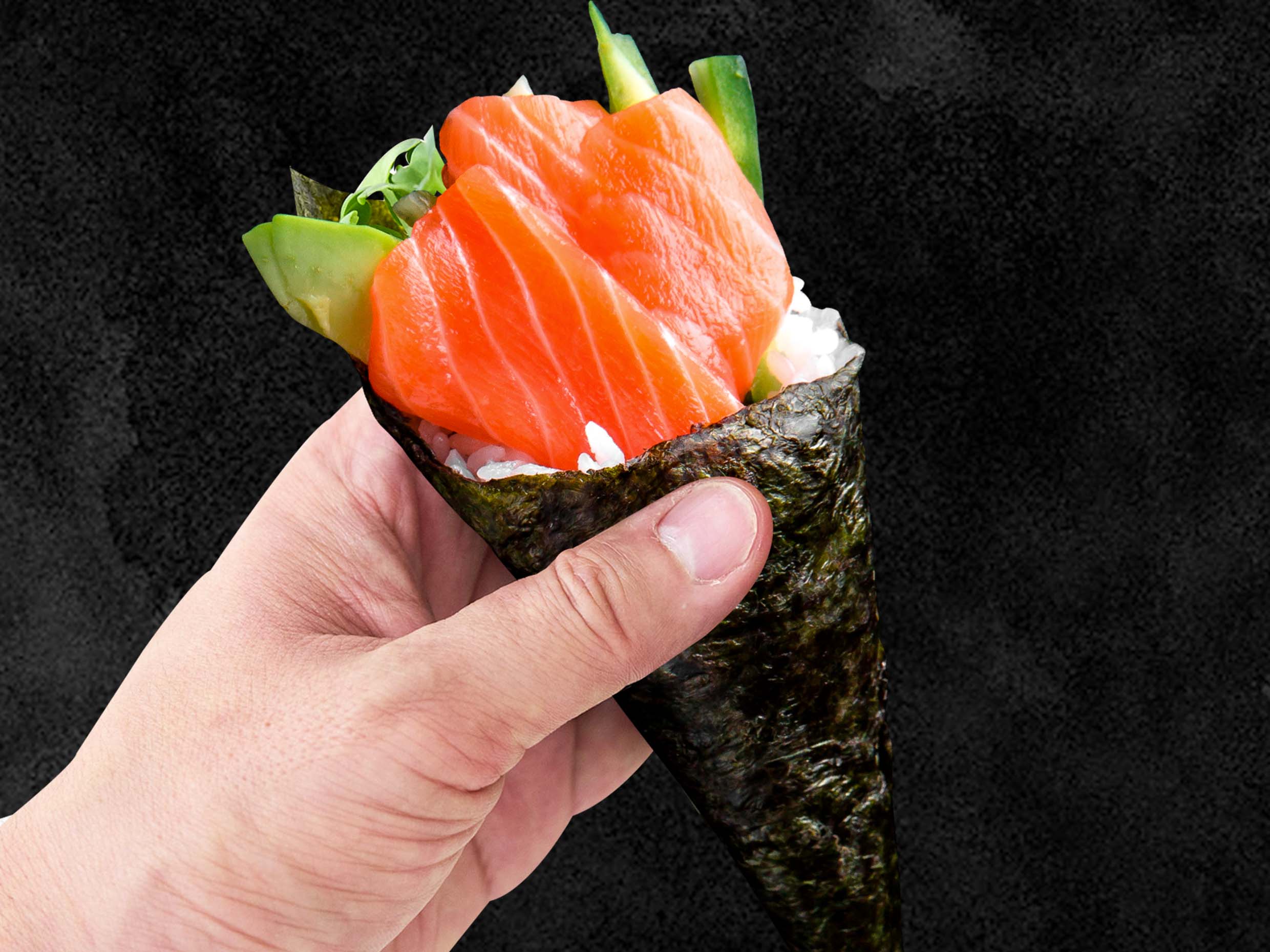 Temaki "Salmón"