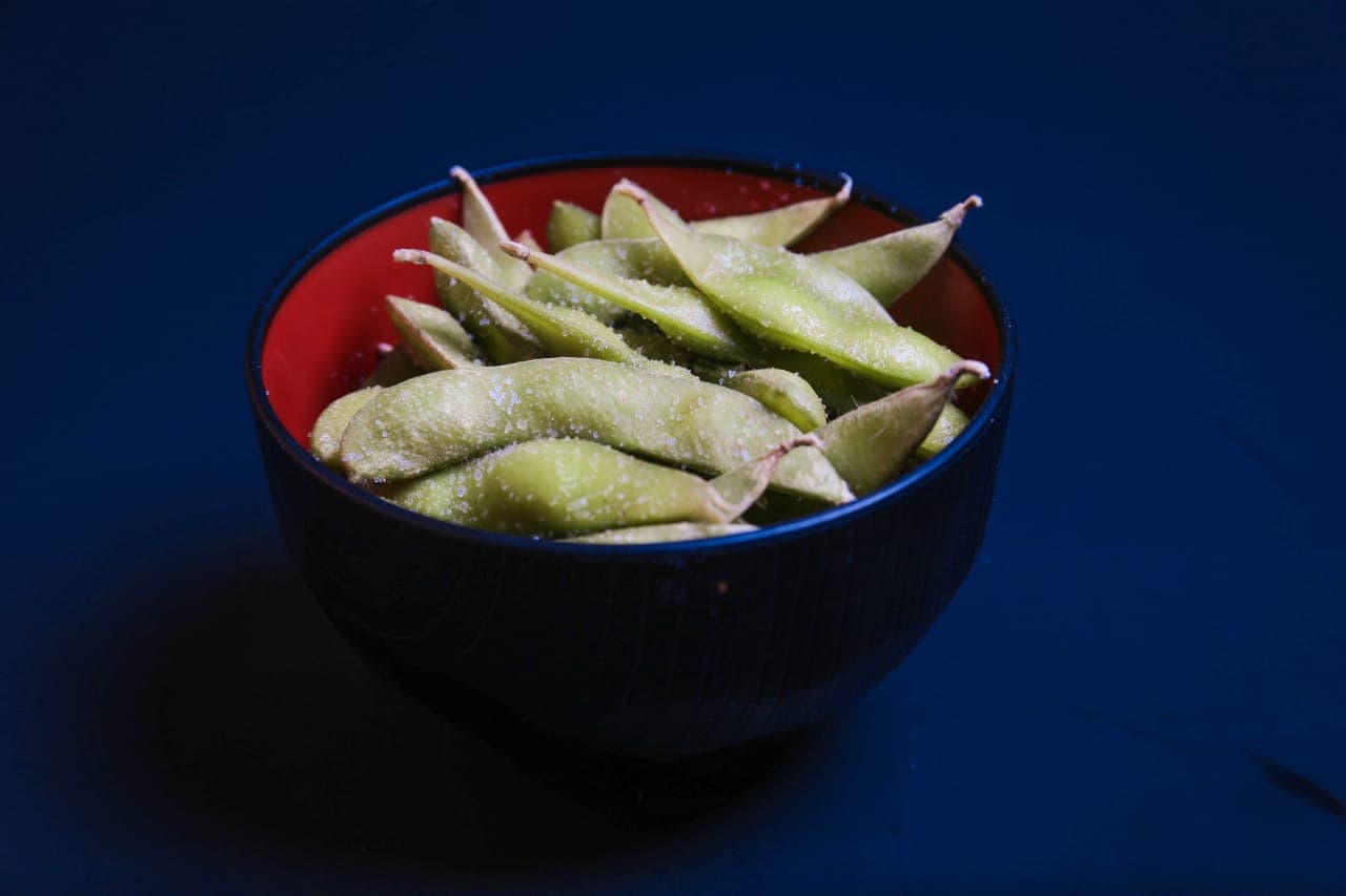Edamames salados