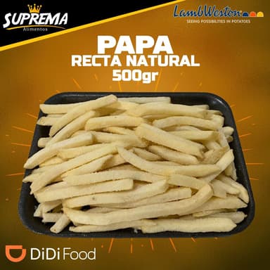 Papa Recta Natural 500 gr
