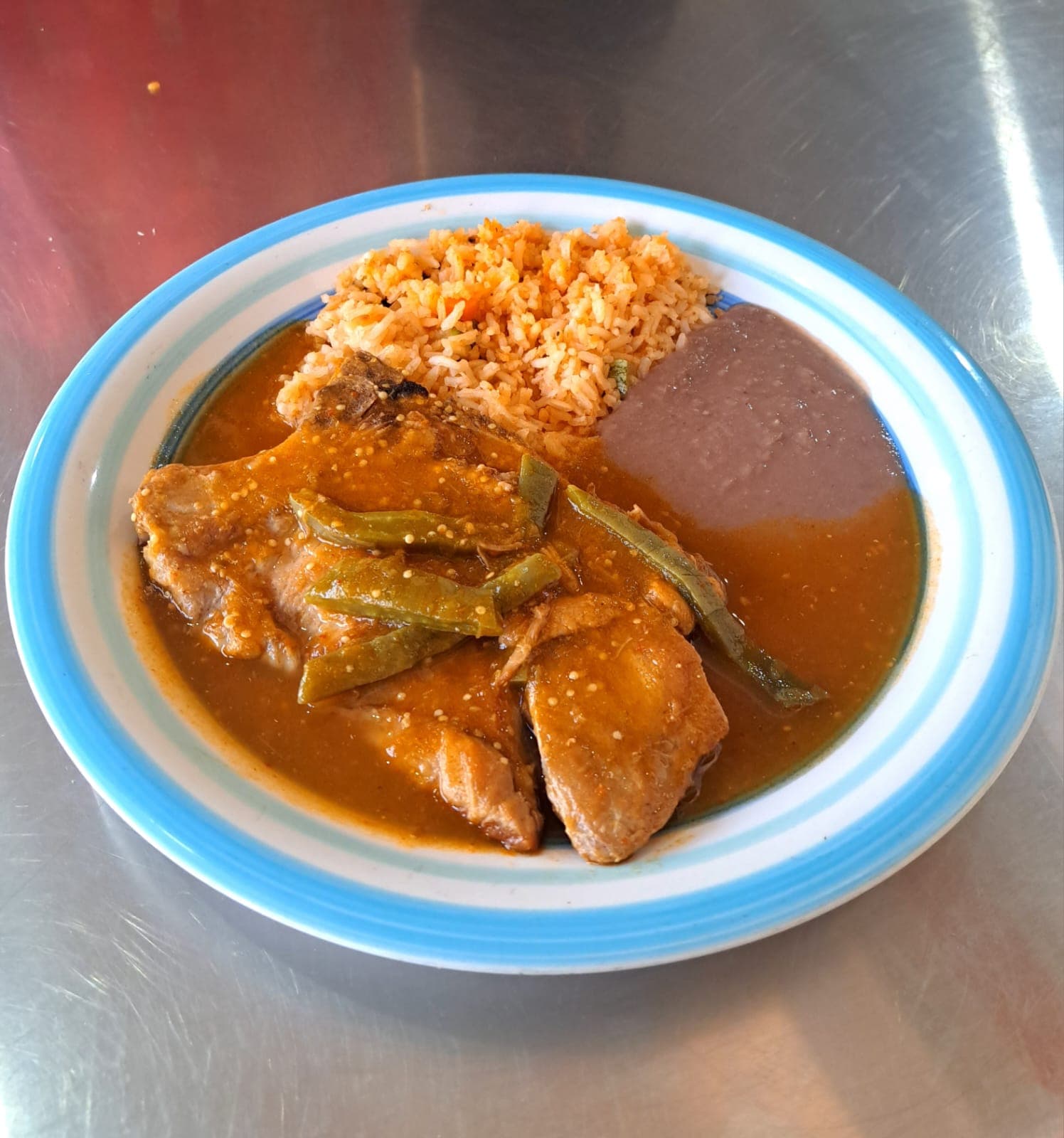 Cuatro guisados de cerdo sin guarniciones
