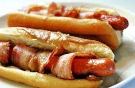 Hot Dog con Tocino