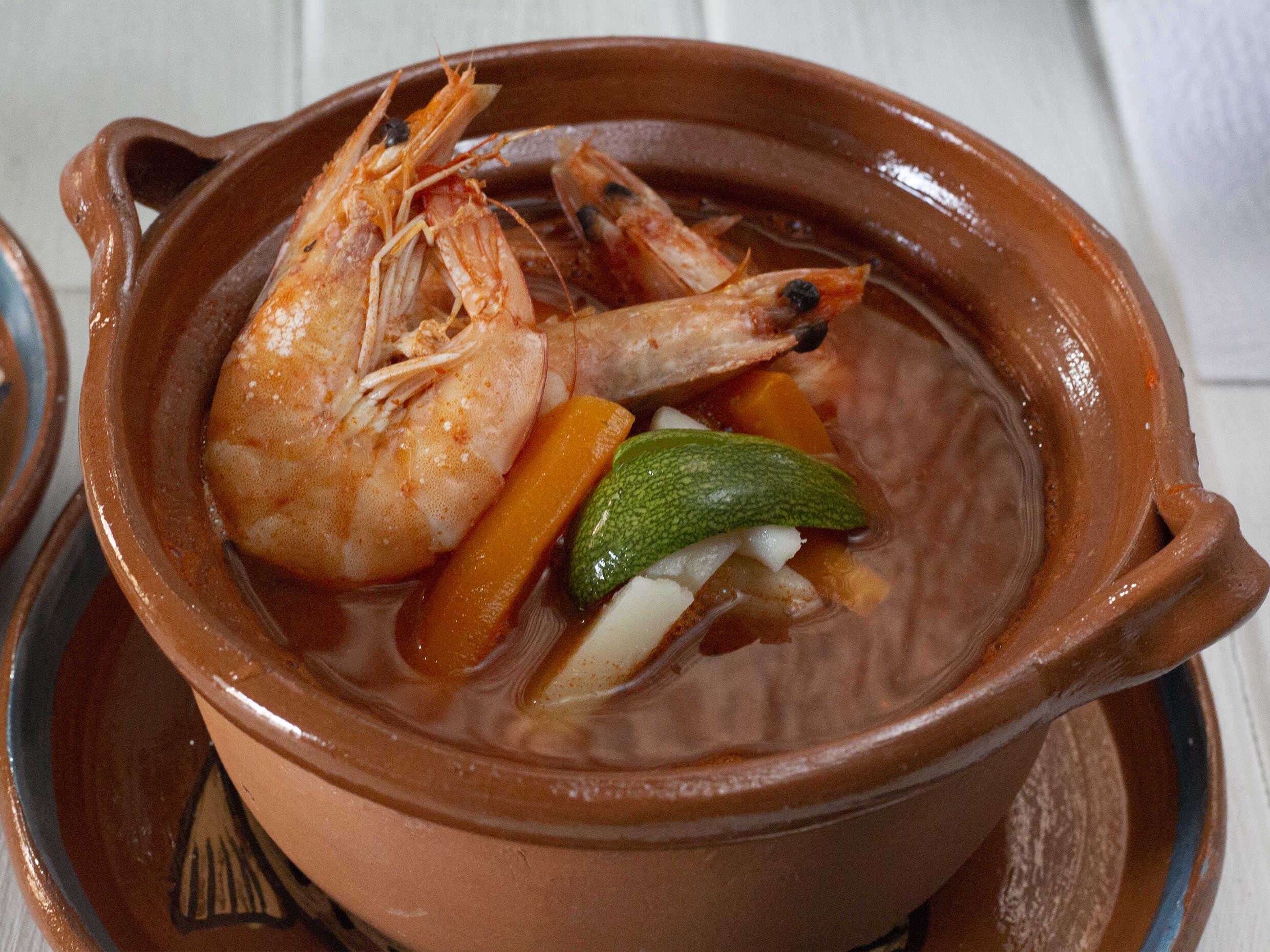 Caldo de Camarón.