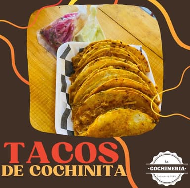 5 Tacos + Agua del Dia 1/2 LT