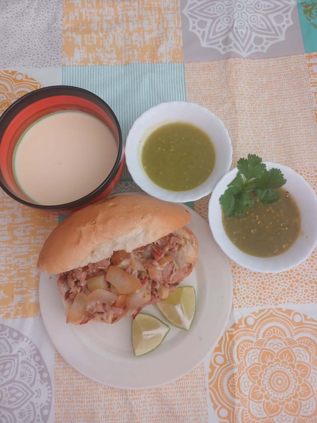1 Torta Asado de Cerdo + Papas a la Francesa