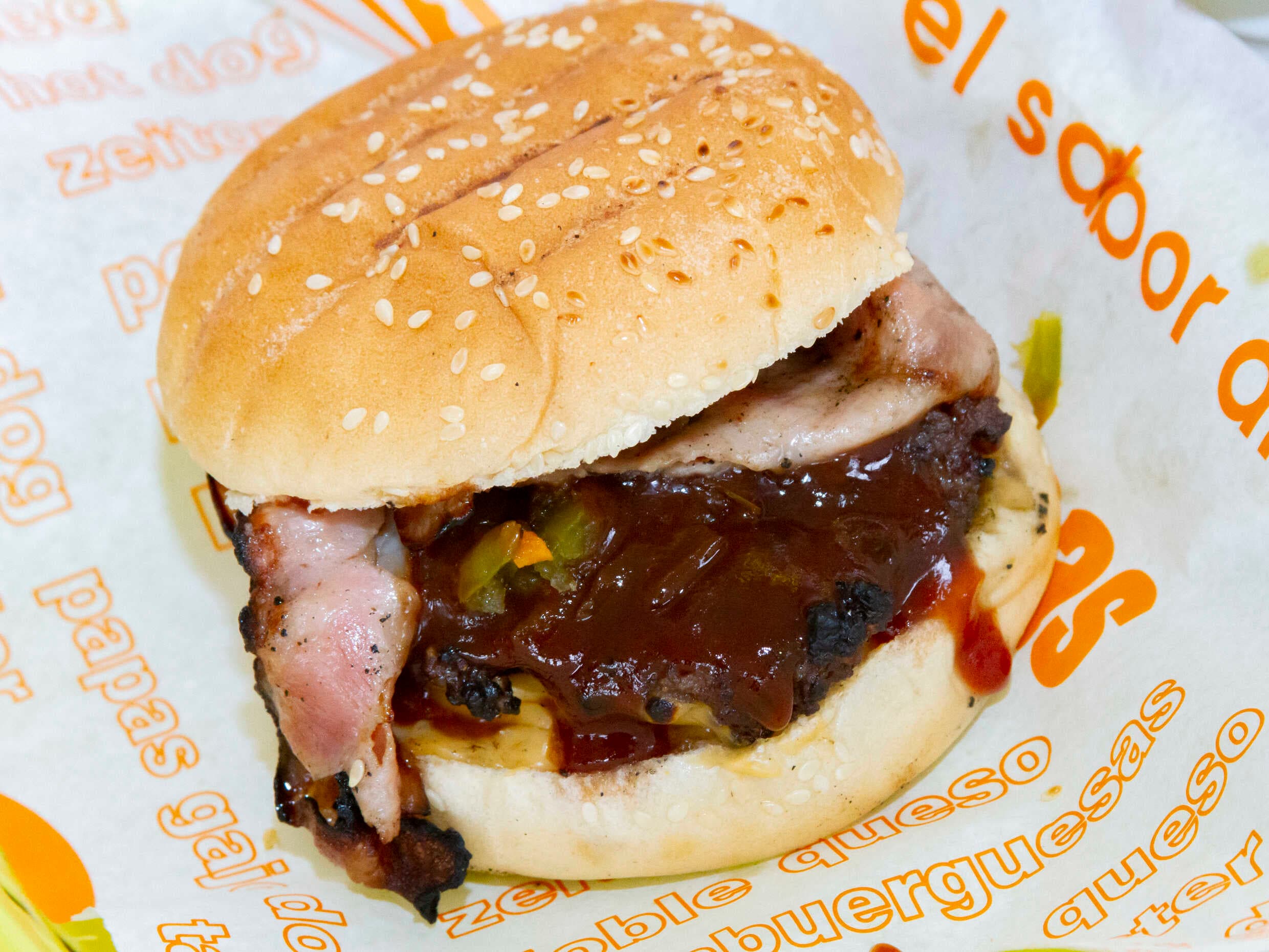 Hamburguesa BBQ Doble