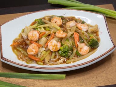 Chop Suey con Camarón y Verduras