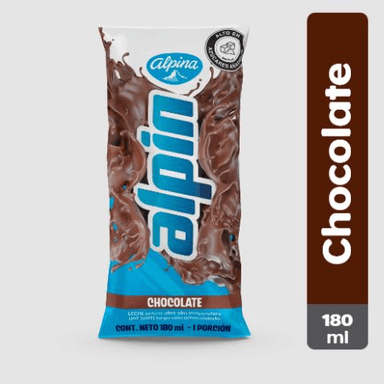 Alpin en bolsa de 180ml (Chocolate, fresa)