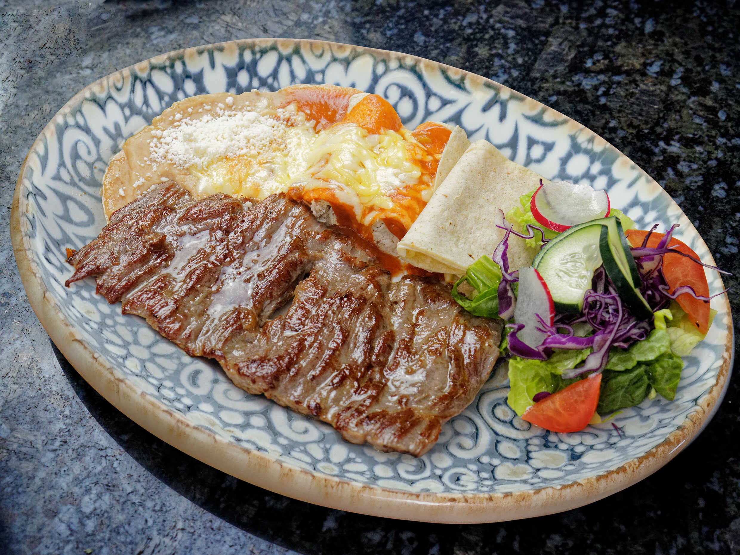 Carne a la Tampiqueña