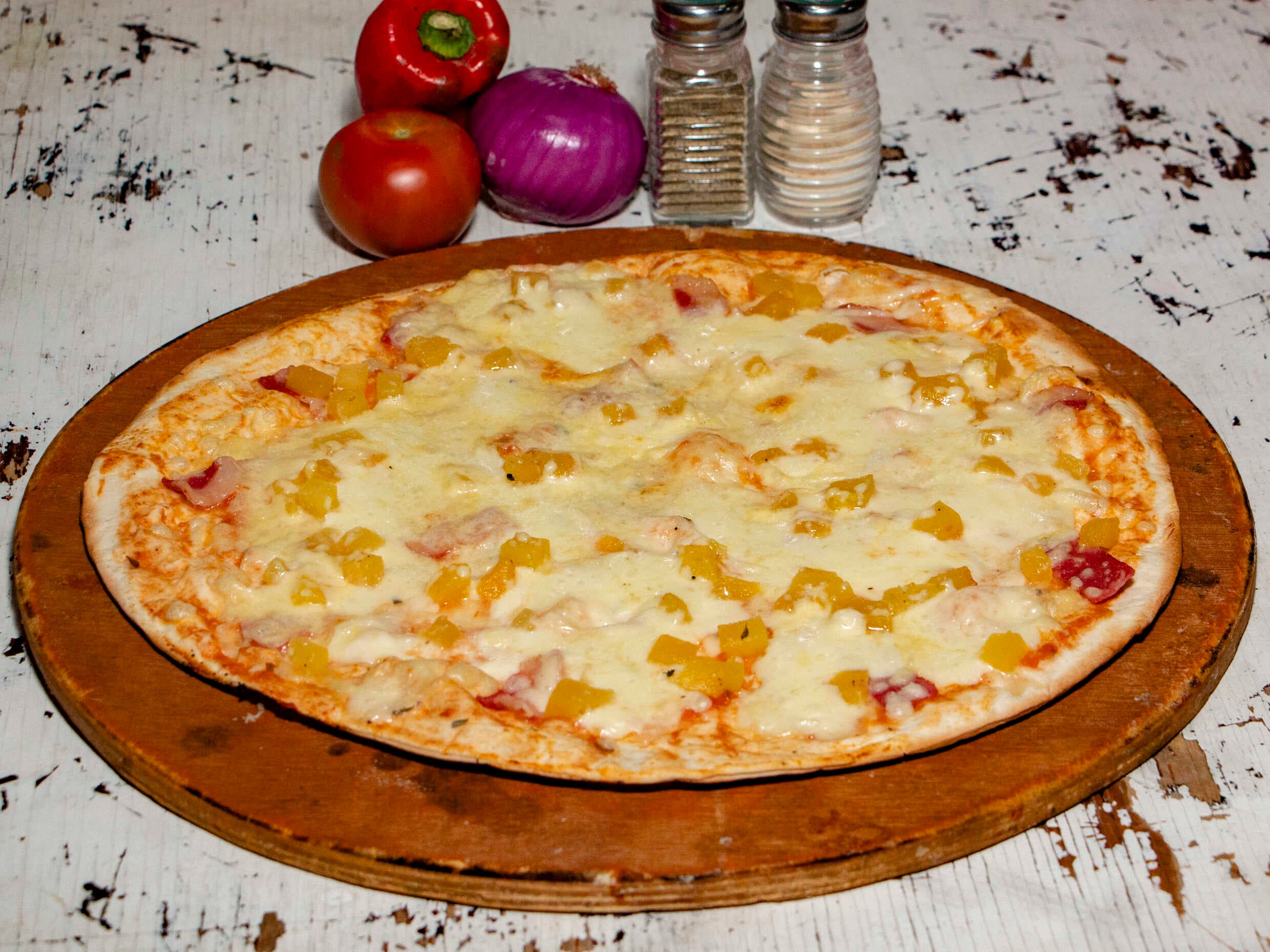 Pizza Hawaiana 8 Porciones