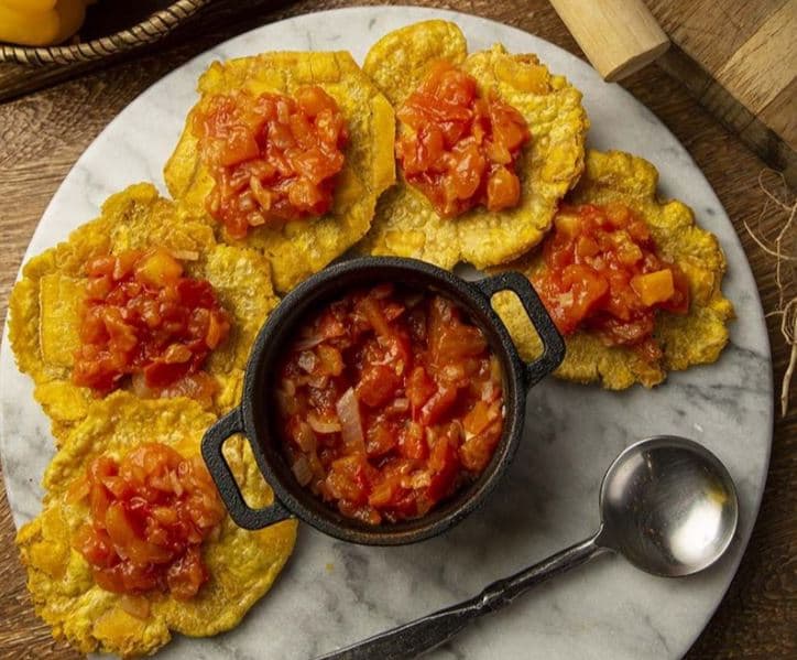 Tostada Con Hogao