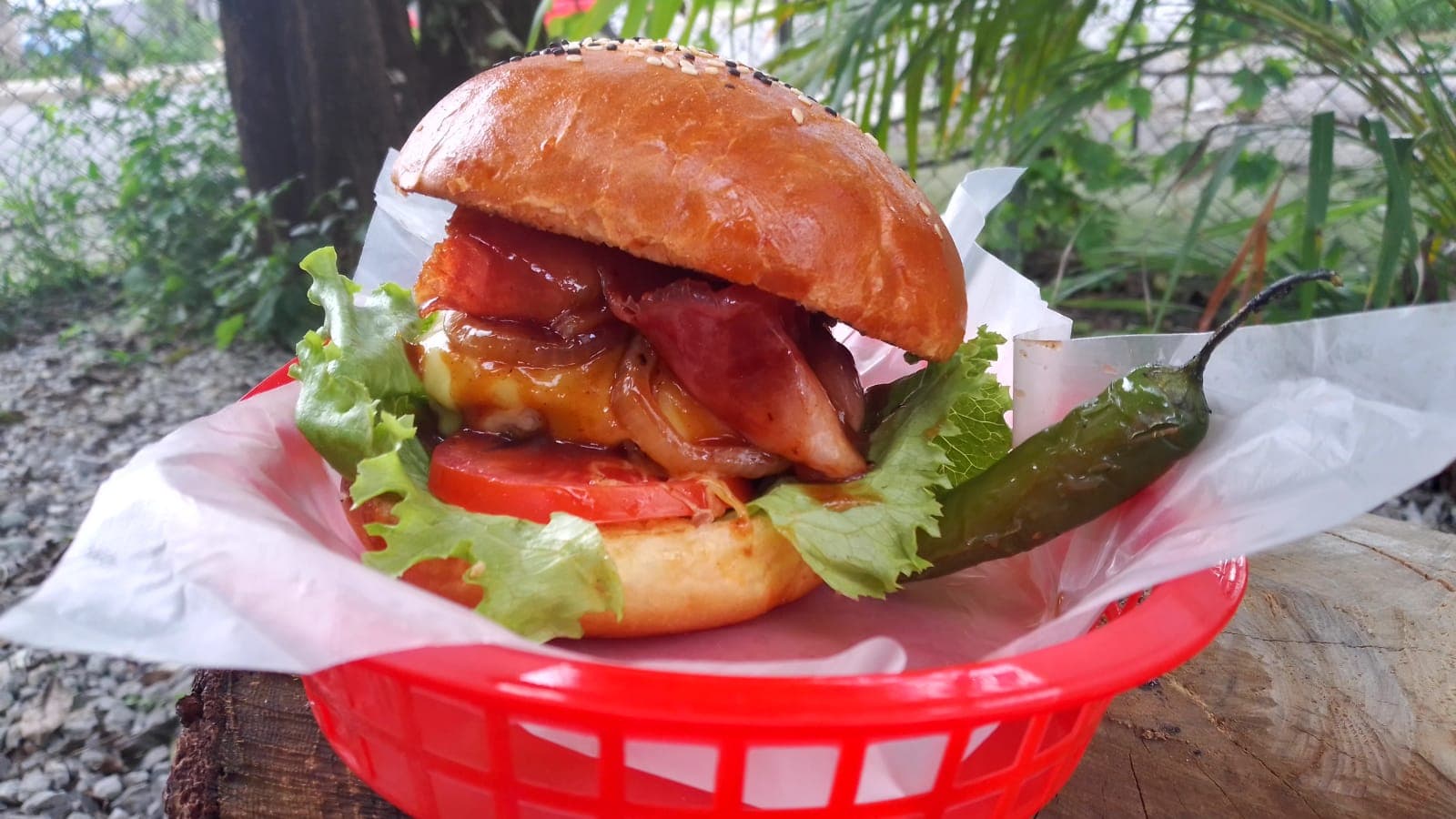 Hamburguesa de la casa
