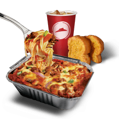 Combo de Spaghetti + Pan de Ajo + Bebida 355 ml