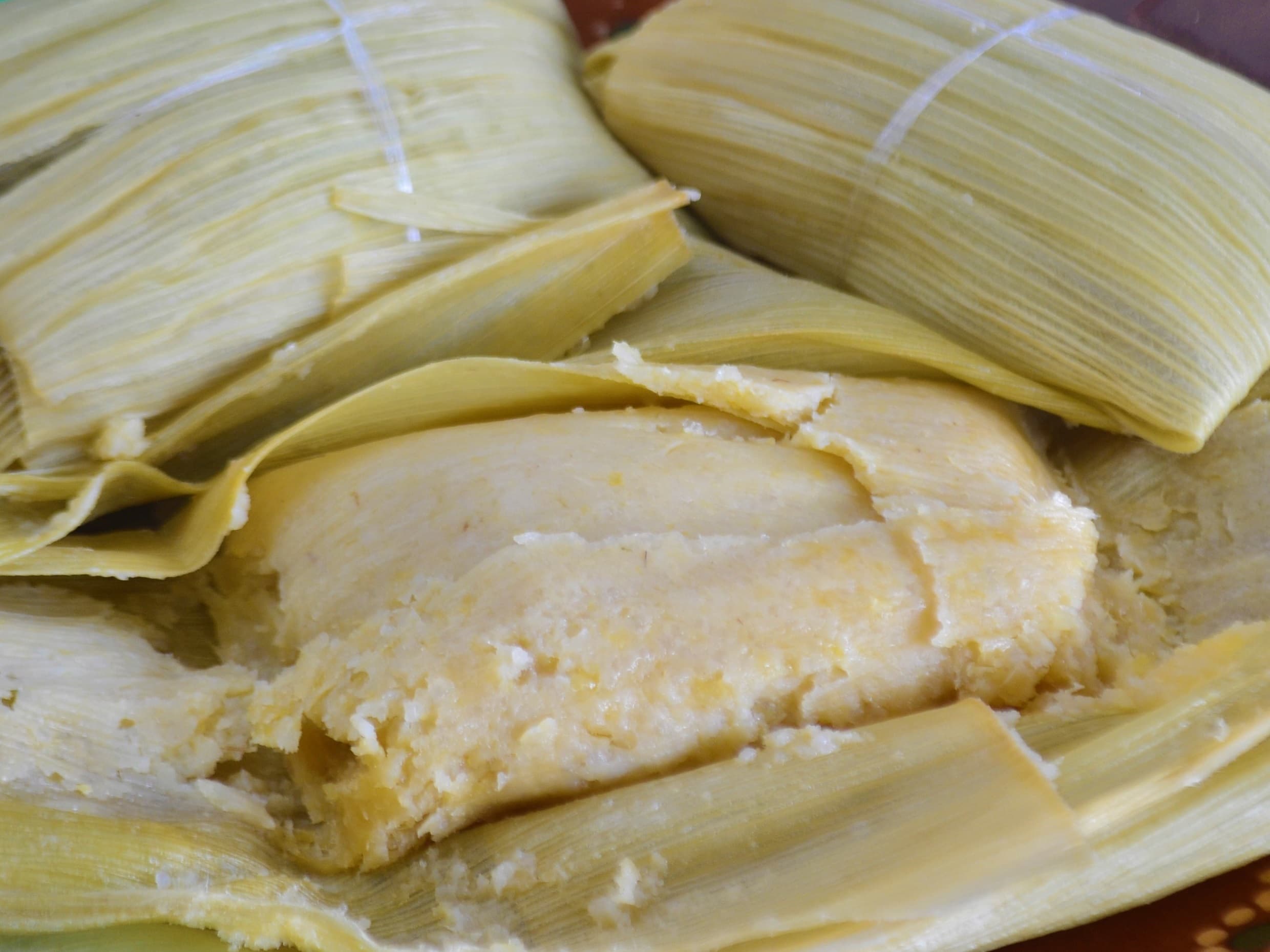Tamal de Elote Dulce