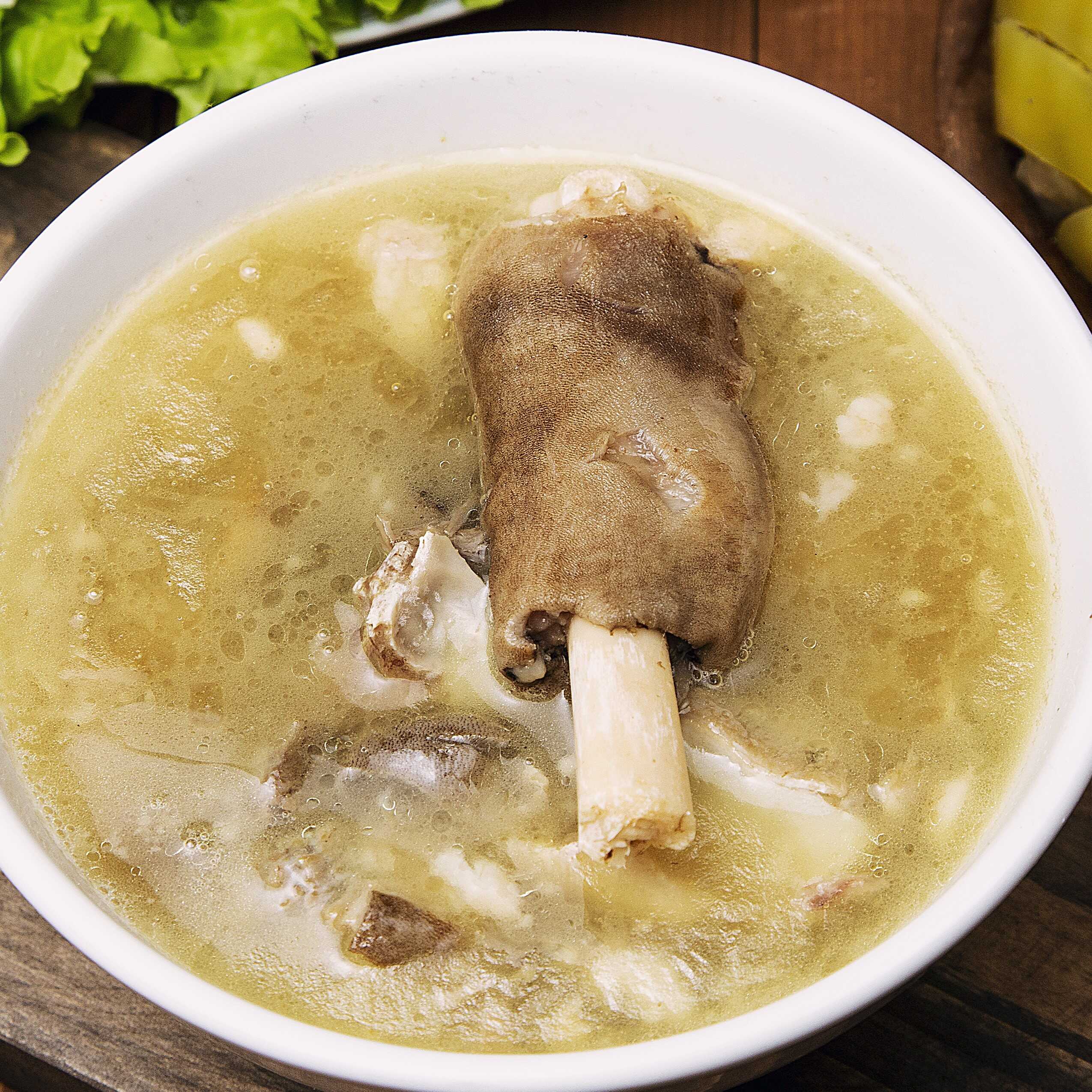 Caldo con Presa Mediana