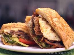 Torta de milanesa con pierna