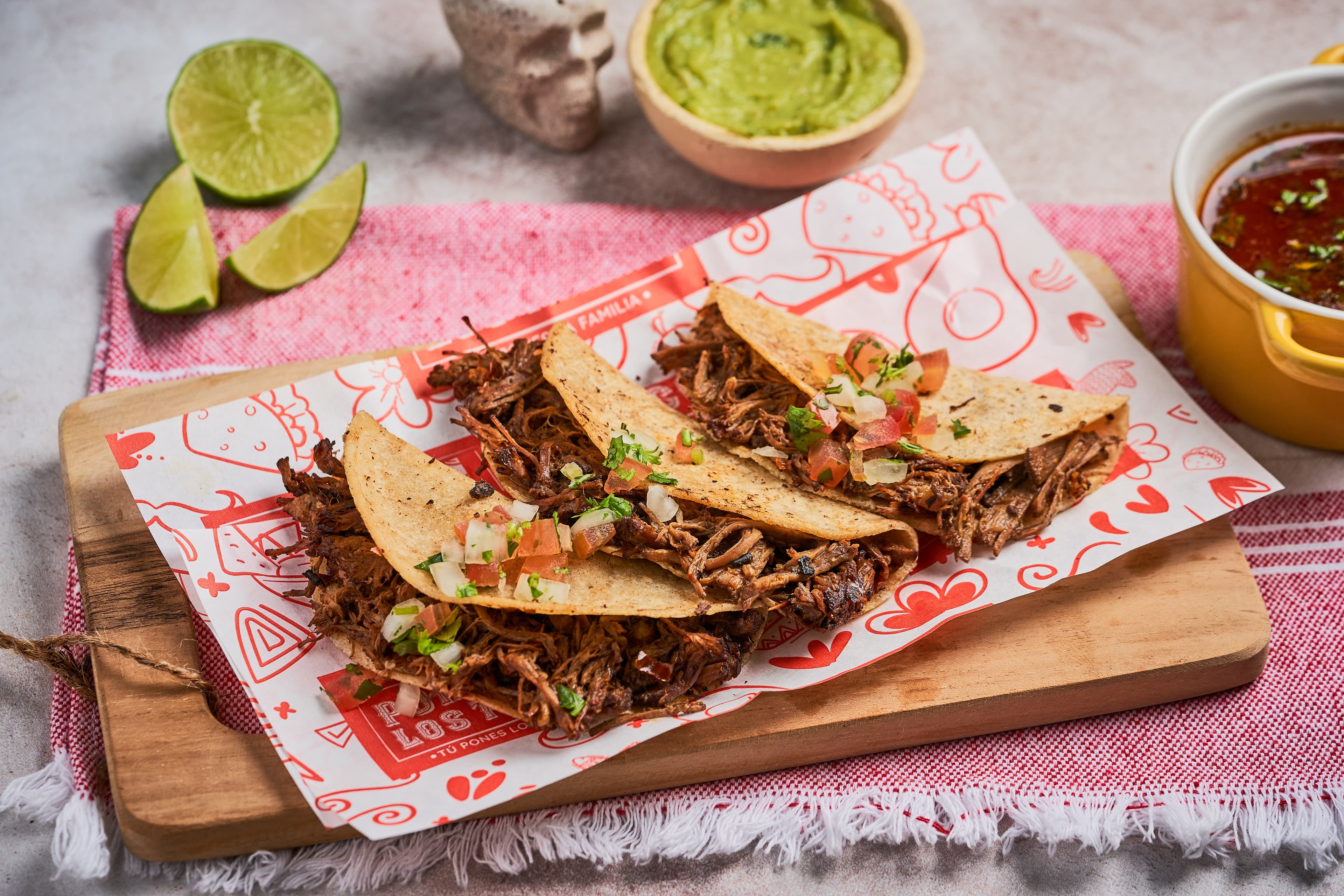 Taco de Birria x 3