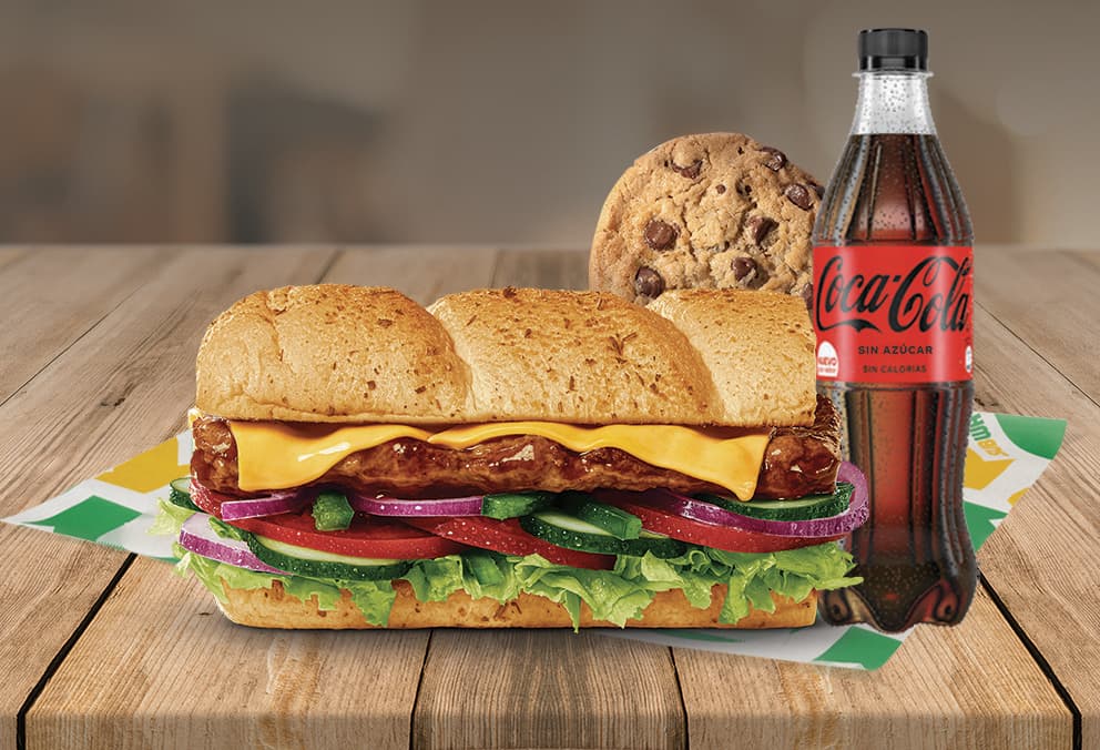 Combo Sub de Costillas BBQ 15 cm