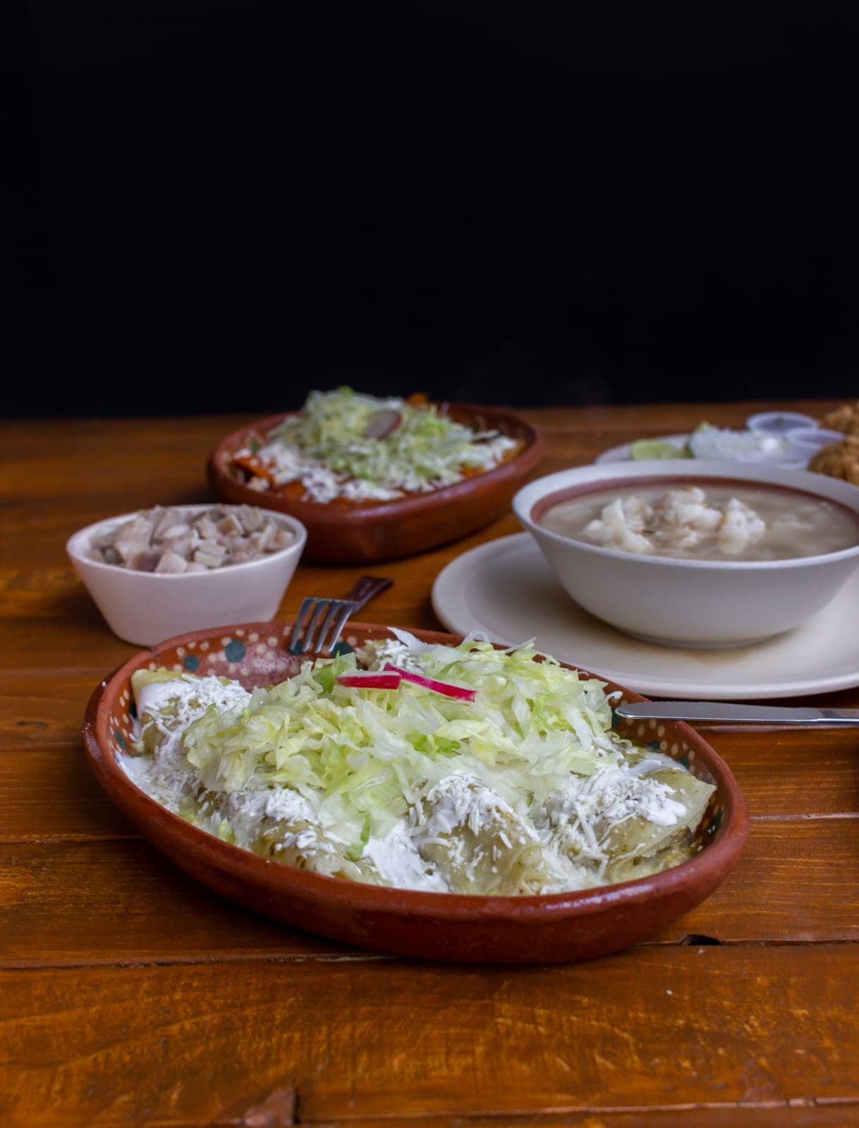 Enchiladas Verdes de Pollo (3 pzas)