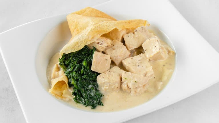 Pollo, Espinaca y Queso