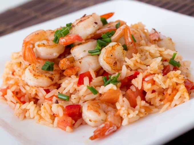Arroz con Camarones