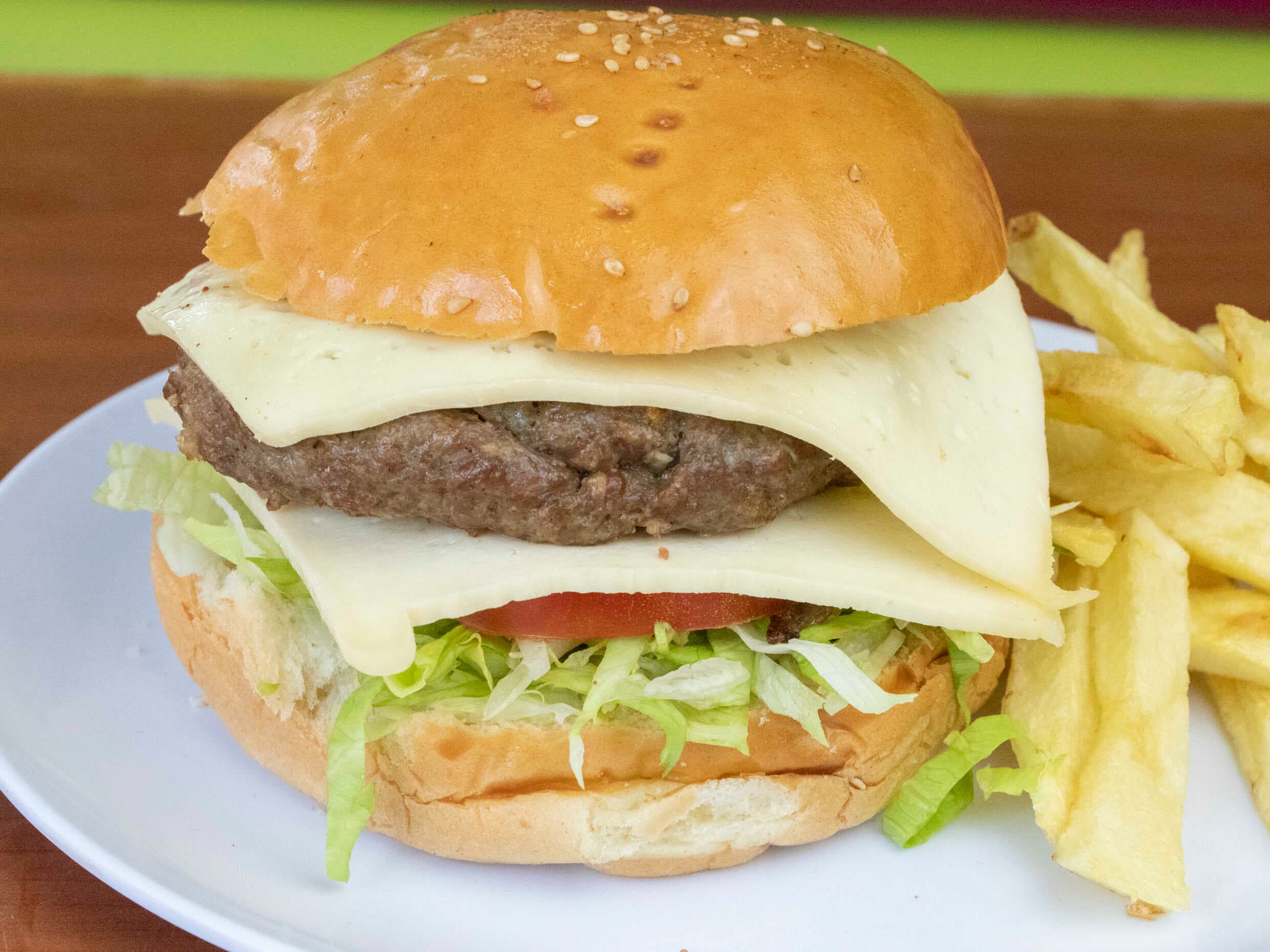 Hamburguesa Doble Queso