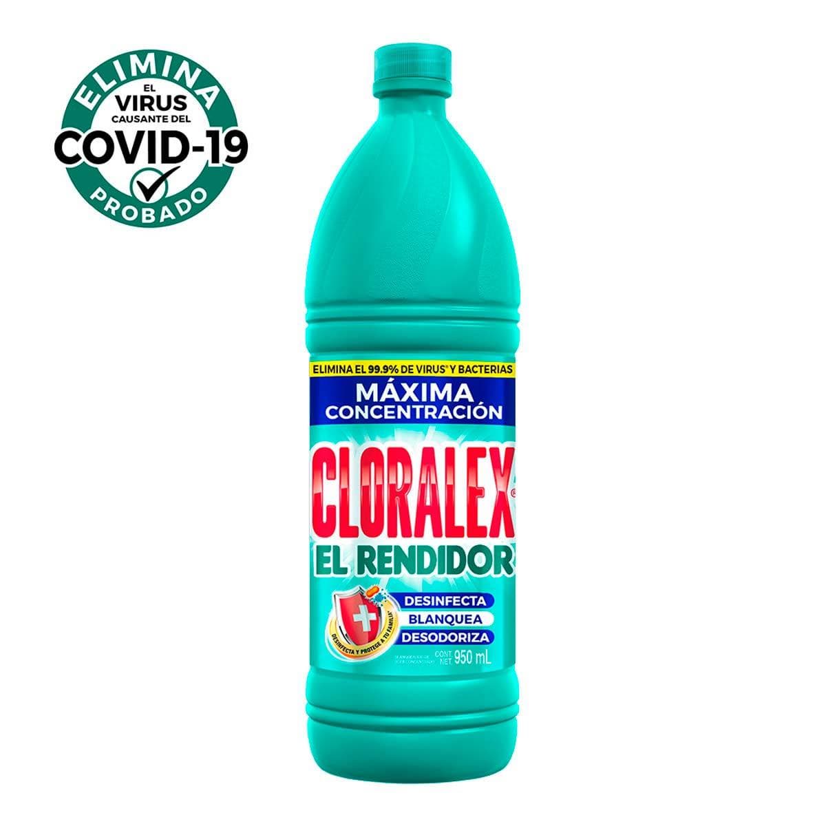 Blanqueador Cloralex.