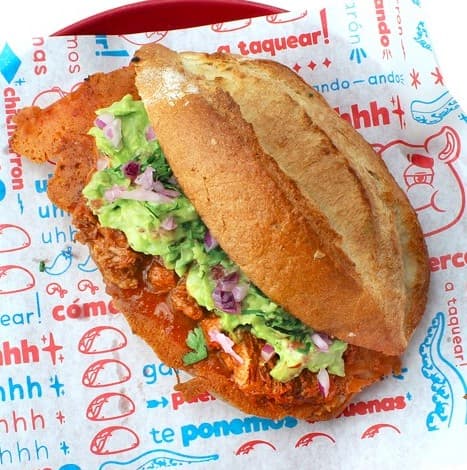 Torta de Panceta con Camarón