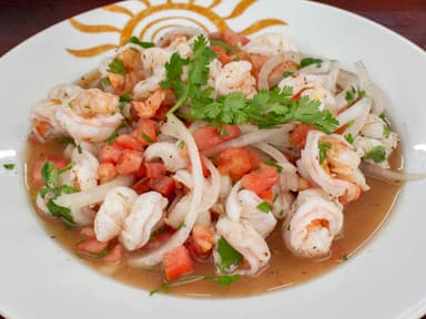 Ceviche de Camarón Grande