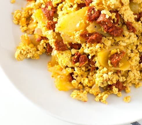 Huevos con Longaniza