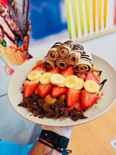 Bubble Waffle Gelato Extremo