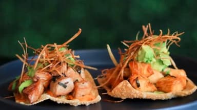 Orden Tostadas Pollo Teriyaki