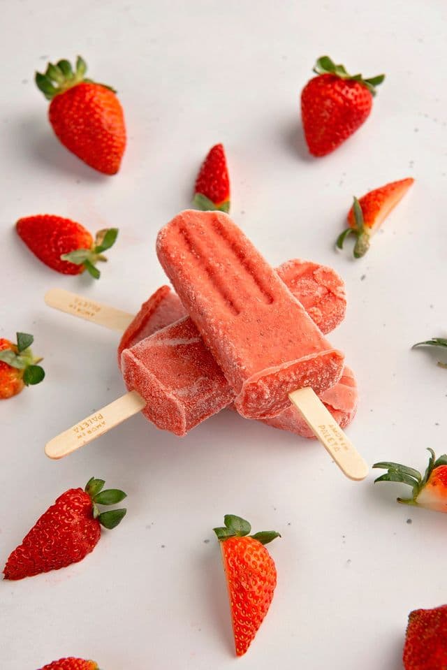 Paleta de Fresa 100%