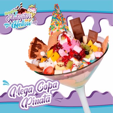 Copa Piñata Familiar ( 6 Bolas de Helado)