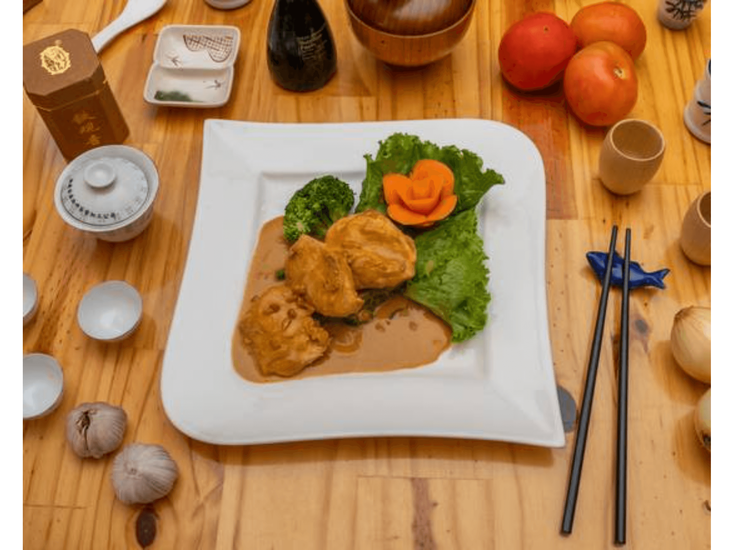 Manok en Salsa de Maní