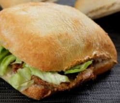 Chapata Jamón con Manchego