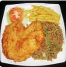 Corriente con Pollo Frito