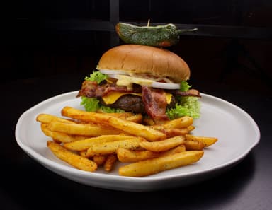Sonora Burger con Papas