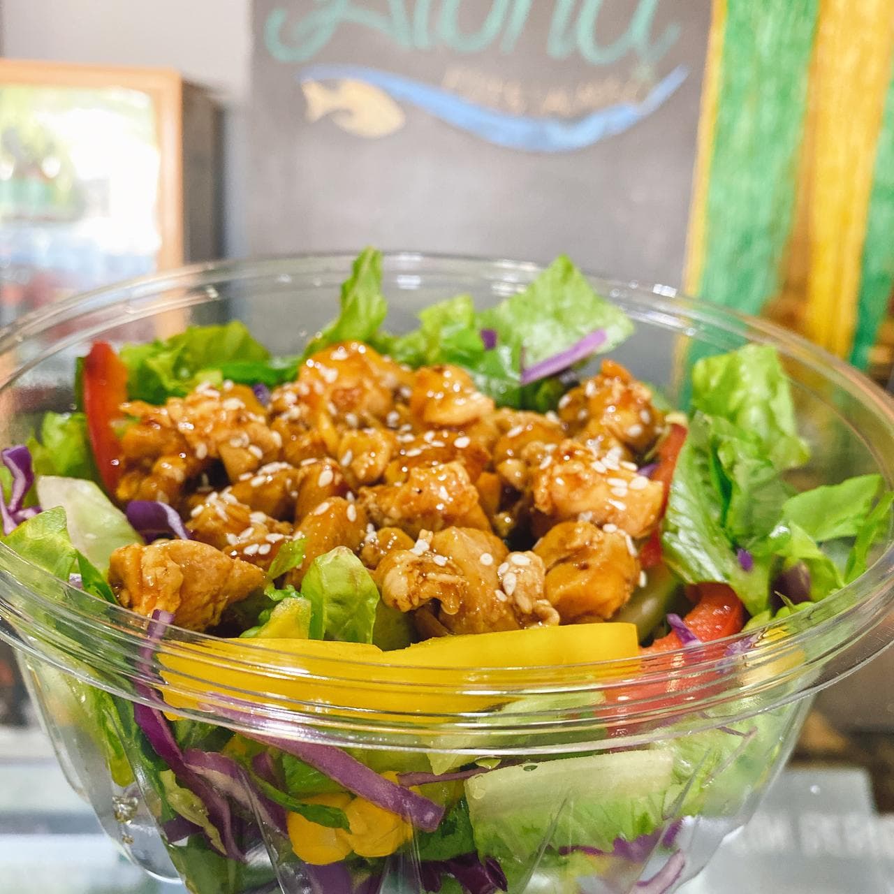 Ensalada Teriyaki