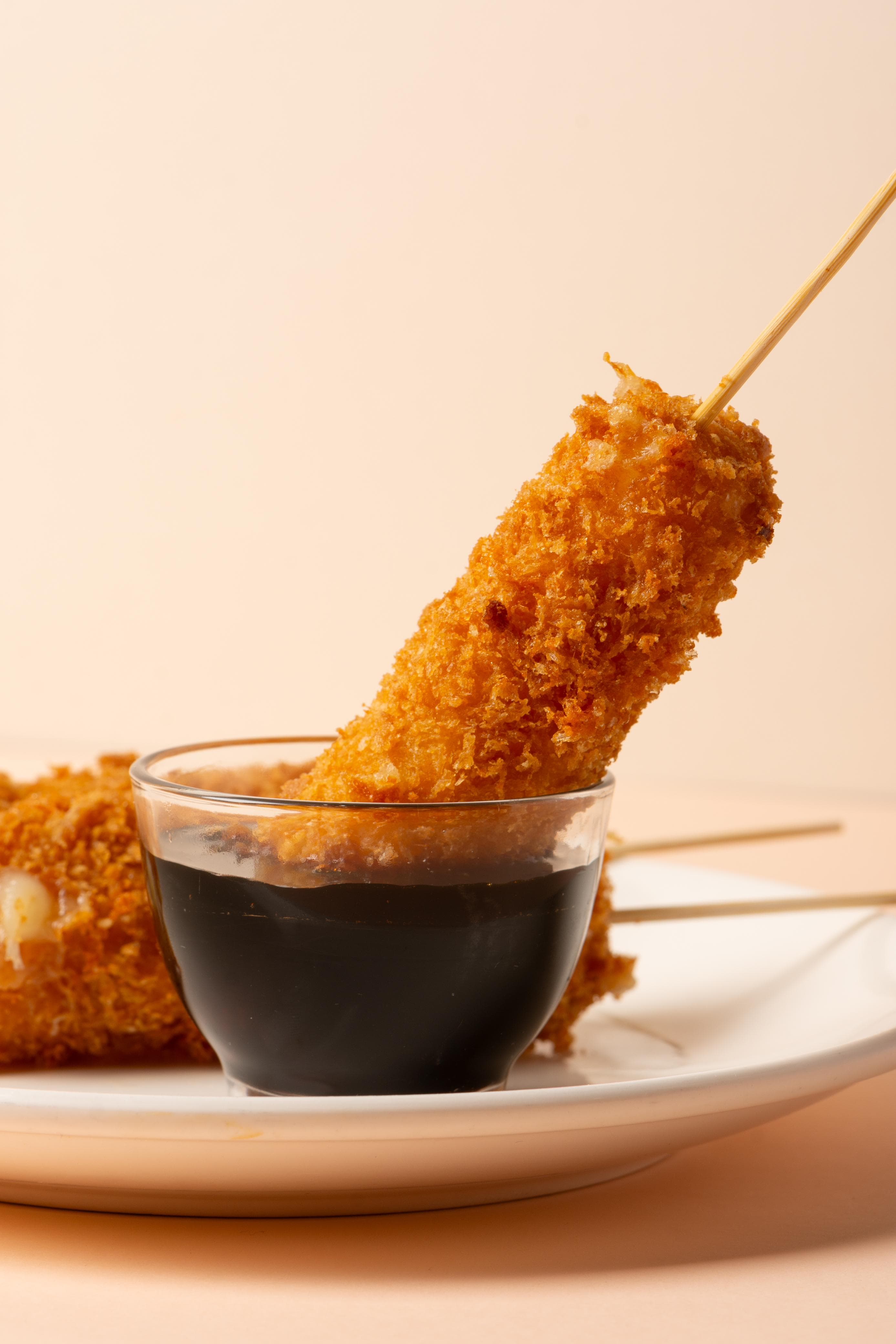 Kushiage de Manchego