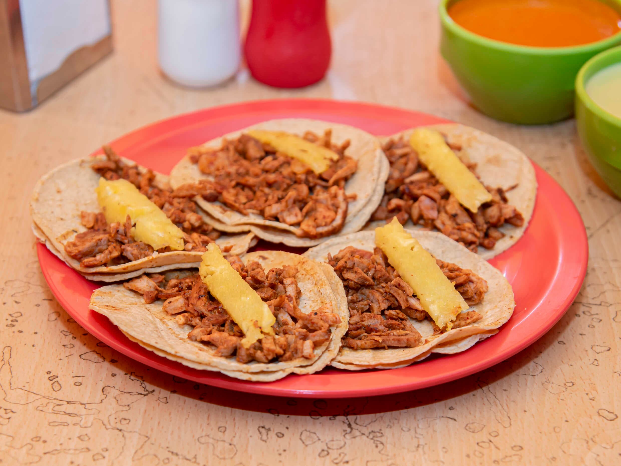 5 Tacos de Pastor