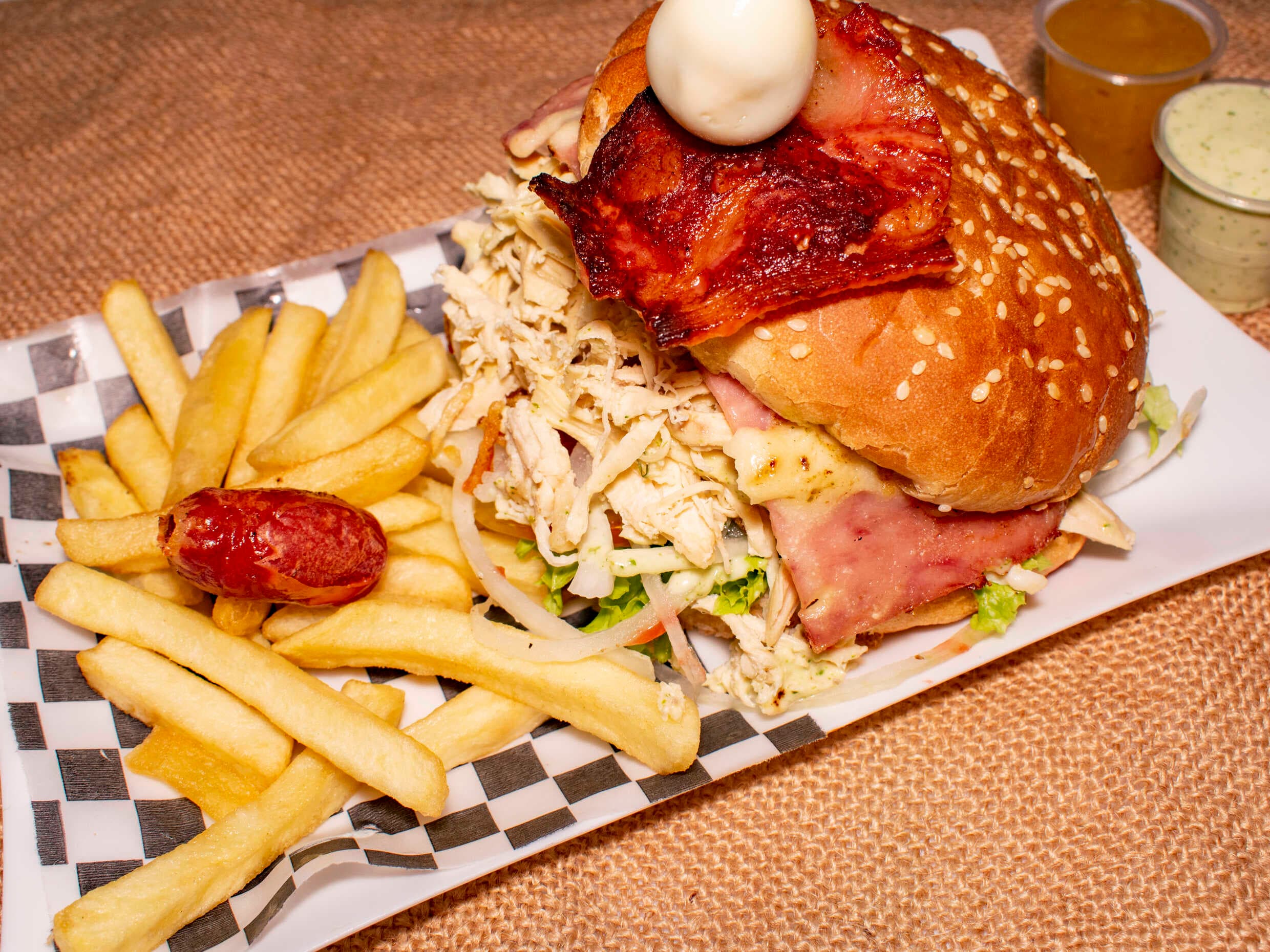 Hamburguesa de Pollo