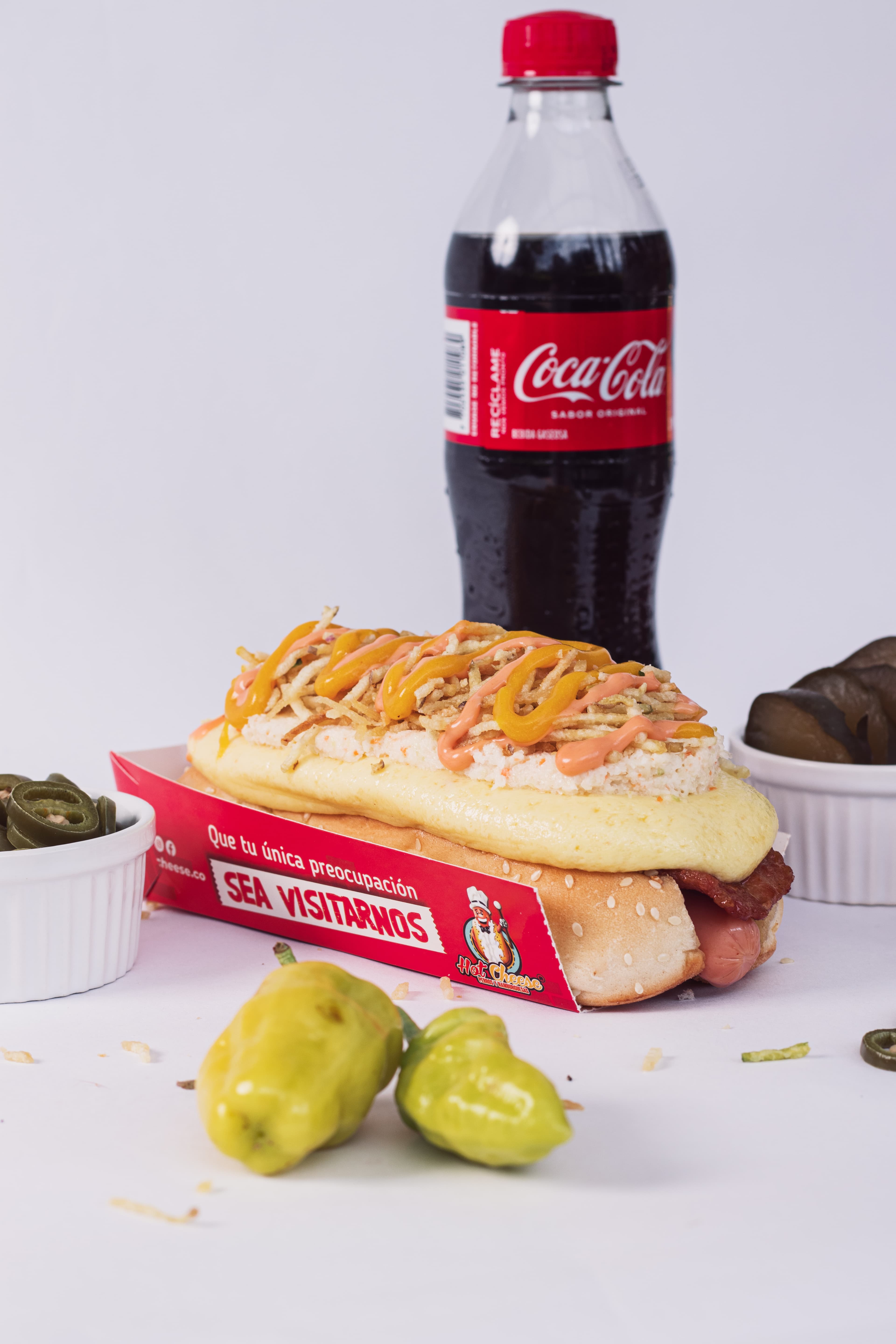 Combo Perrito con Tocineta + Gaseosa Personal