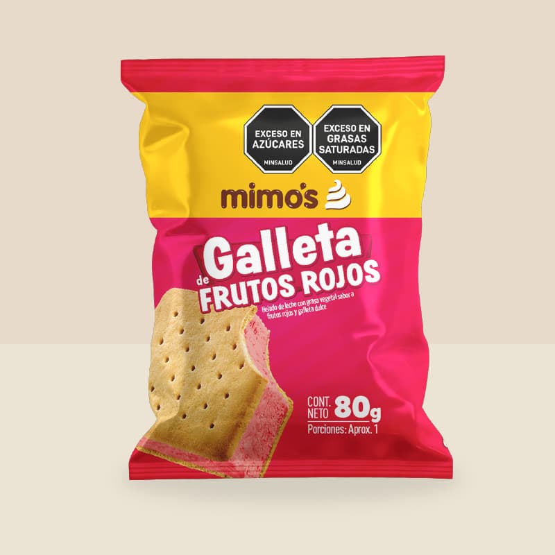 Galleta Estelar Unidad Frutos rojos