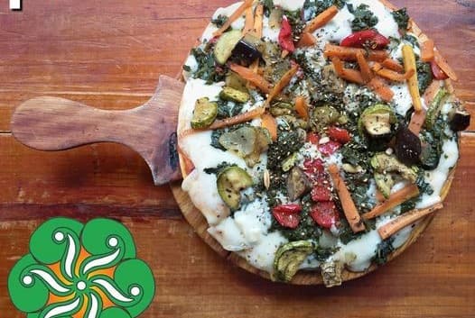Pizza Vegetariana 6 rebanadas